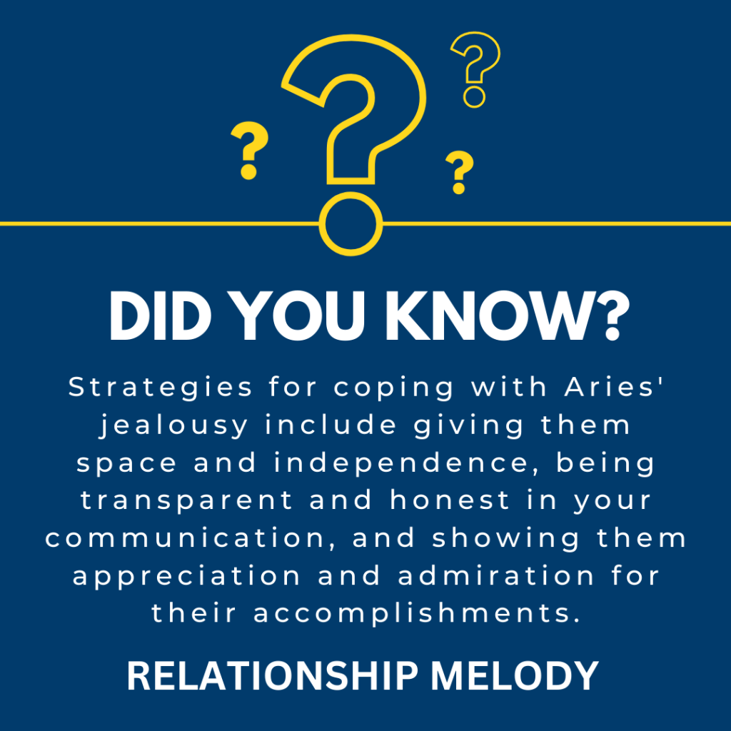 What Are Some Strategies For Coping With Aries' Jealousy?
