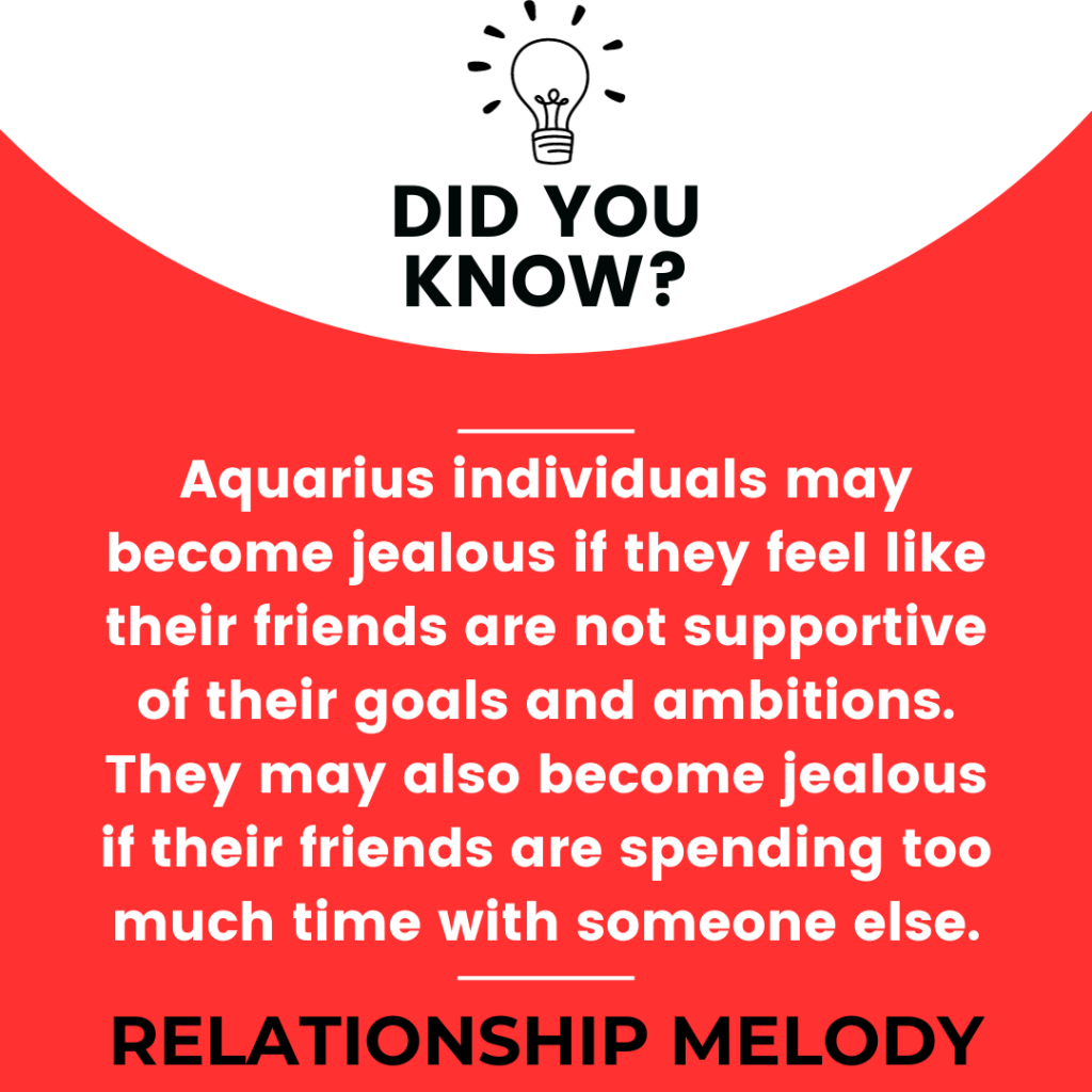 What Are Some Things That Can Make An Aquarius Jealous In A Friendship?