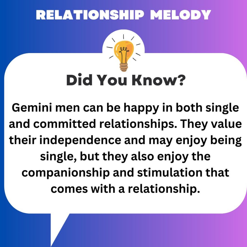 Do Gemini Men Prefer To Be In Relationships Or Stay Single?