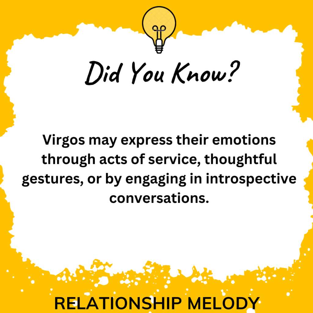 How Do Virgos Usually Express Their Emotions Besides Crying?
