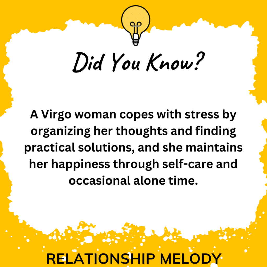 How Does A Virgo Woman Handle Stress And Maintain Her Happiness?