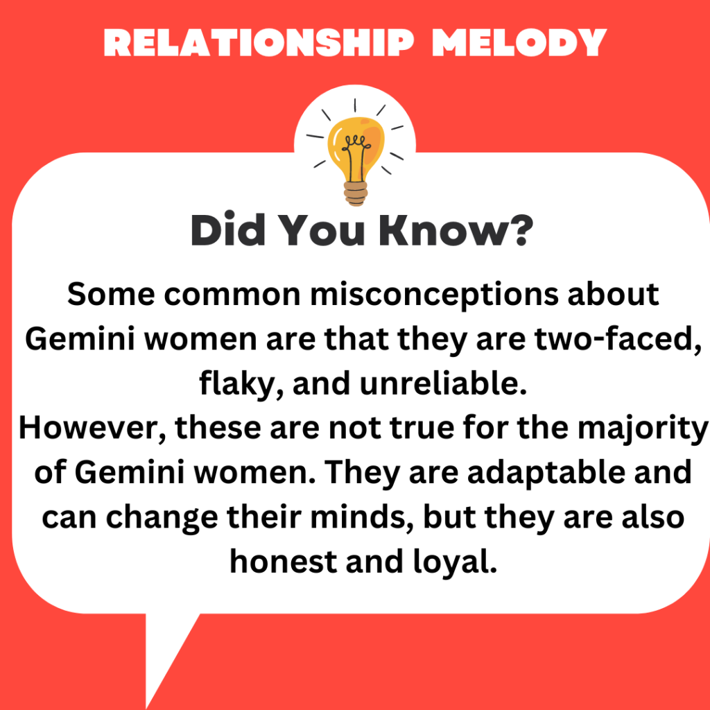 What Are Some Common Misconceptions About Gemini Women?