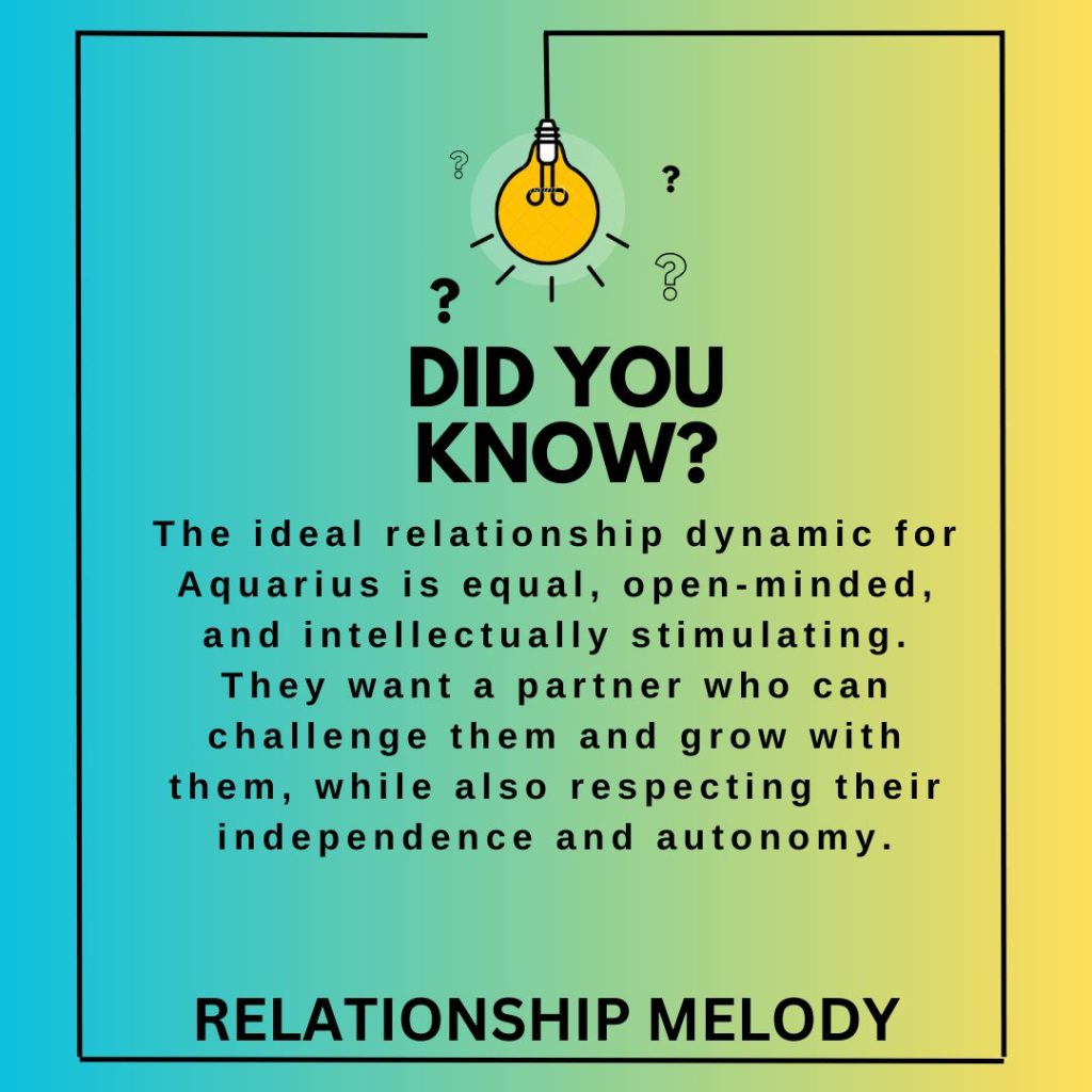 What Is The Ideal Relationship Dynamic For Aquarius?