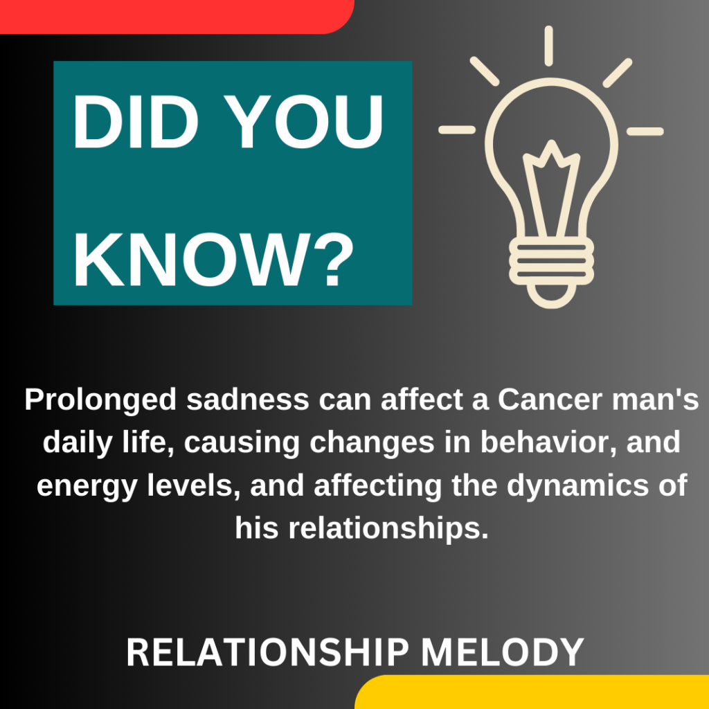 What Makes Cancer Zodiac Sign Man Sad?