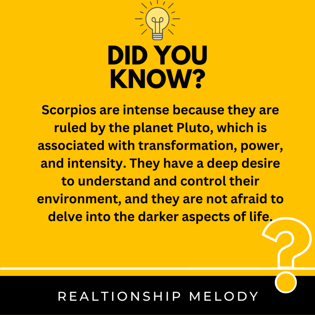 What Makes Scorpios So Intense?