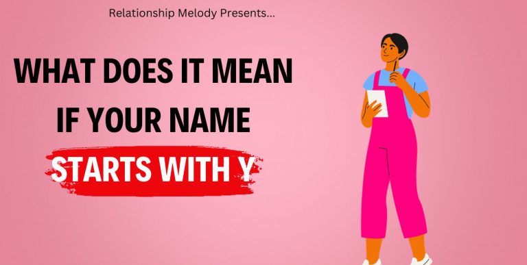 What Does It Mean If Your Name Starts With Y
